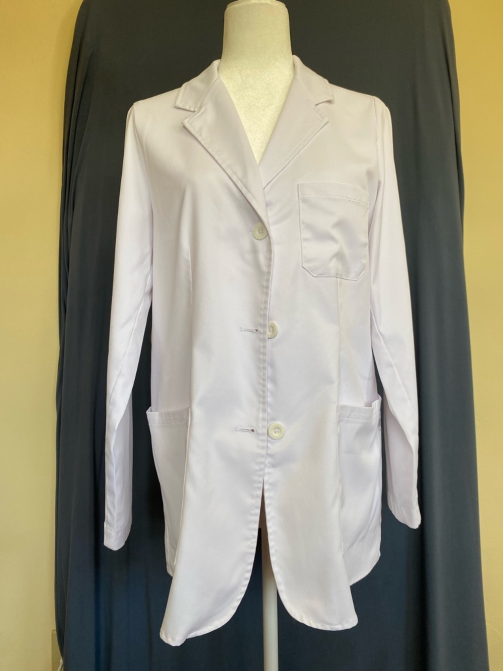 Healing Hands White Lab Coat